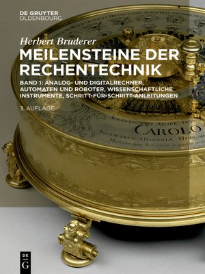 cover image of Analog- und Digitalrechner, Automaten und Roboter, wissenschaftliche Instrumente, Schritt-für-Schritt-Anleitungen